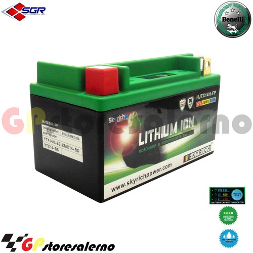 144sr batteria litio skyrich - litio,