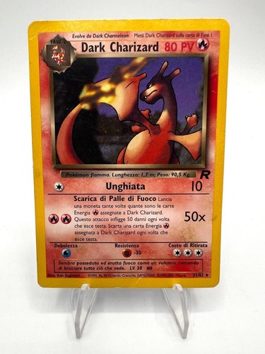 Carta pokemon dark charizard - carta,