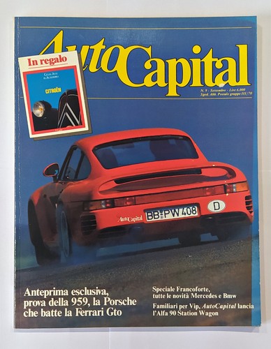 Autocapital settembre 1985 - autocapital,