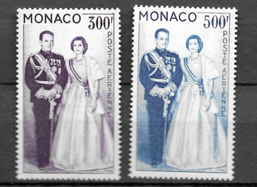 Monaco 1959 couple princier - monaco,