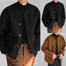 Cardigan uomo coreano senza