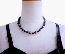 Collana 1-2 file vera perle