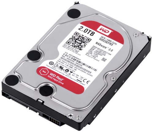 Western digital red - red, tb