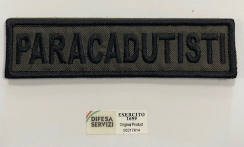 Patch toppa ricamata - ricamata, "