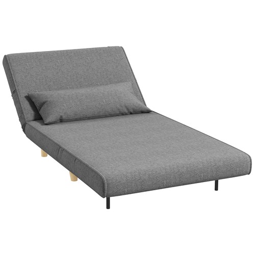 Homcom poltrona letto - poltrona,
