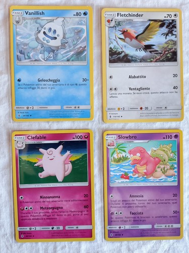 Lotto carte pokemon fase - lotto,