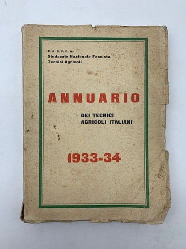 Annuario dei tecnici agricoli