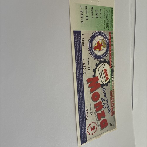 Biglietto lotteria nazionale - biglietto,