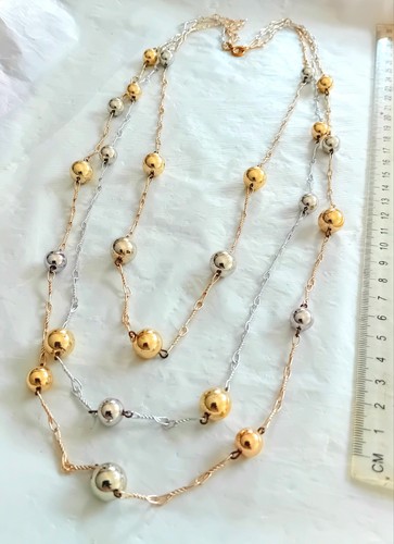 Collana lunga fili catena - lunga,