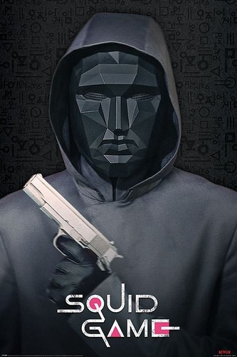 Squid game mask man - man, maxi