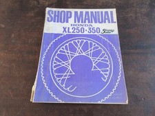 Honda XL250 XL350 XL250K1 1976