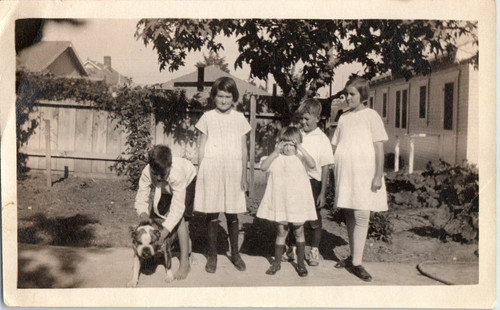 1940s kids wearing all - all, white