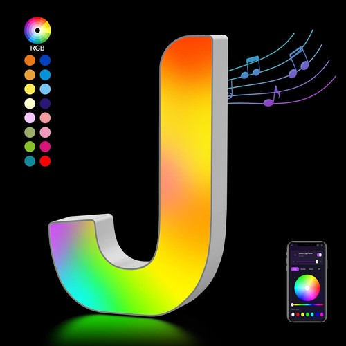 Lettere luminoso con - luminoso,