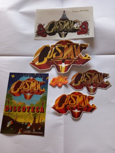 Stock adesivi cosmic - stock,