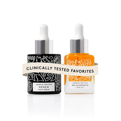Naked thriving the night set - set, |