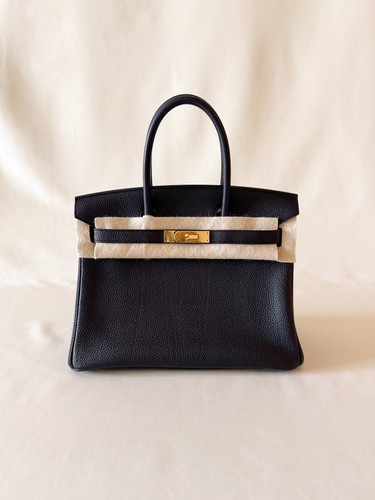 Hermès birkin black - 30, togo
