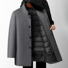 Cappotto lana uomo invernale