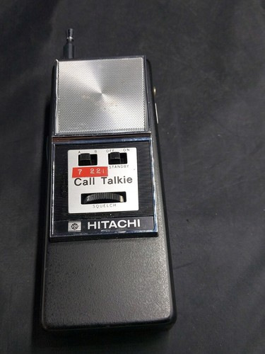 Vintage walkie talkie - walkie, hitachi