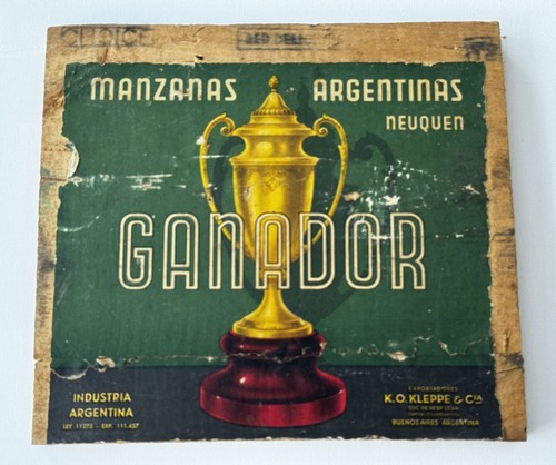 Insegna ganador manzanas - ganador,