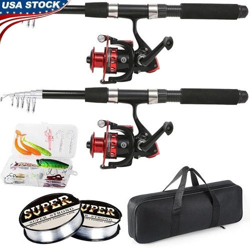 Set canne pesca - set,