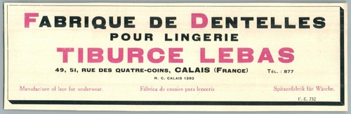 1928 fabrique dentelles pour - fabrique,