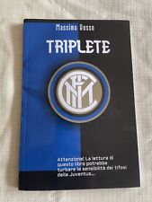 Inter Libro Triplete Autografato Milito 22