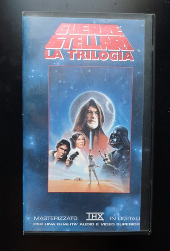 Star wars box vhs cofanetto - star,