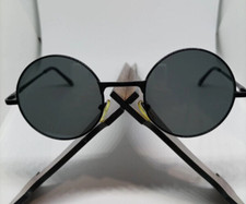 Occhiali da sole tondi neri - Vintage