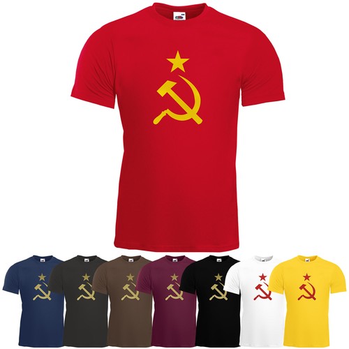Shirt cccp unione sovietica - cccp,