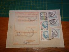 160733 STORIA POSTALE MODULO PACCO ORDINARIO 2000