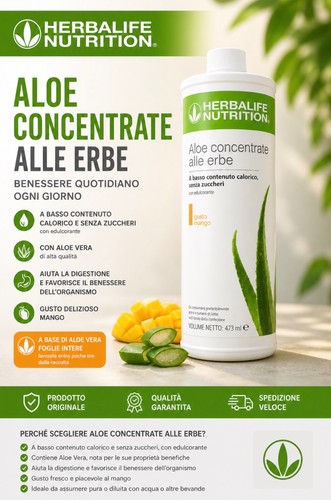 Aloe concentrato alle - alle, erbe