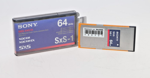 Sony sxs pro sbs 64g1a - sony,