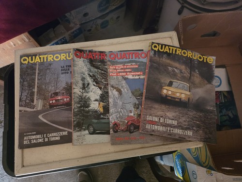 Lotto quattroruote anni 60 - lotto, '60