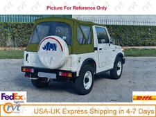 Soft top premium Suzuki Samurai 1986-1994 Santana tela alta qualità-cachi/verde