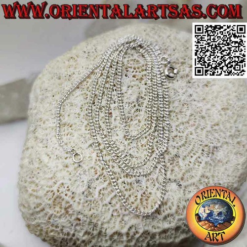 Collana catenina argento - in,