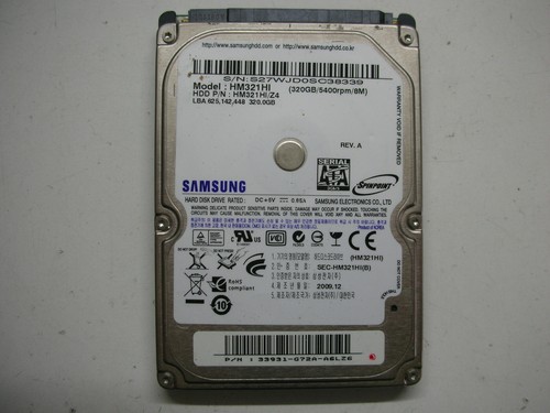 Samsung 320gb hm321hi mercury - samsung,