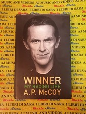 book libro WINNER MY RACING LIFE A. P. McCOY LINGUA INGLESE (A16)