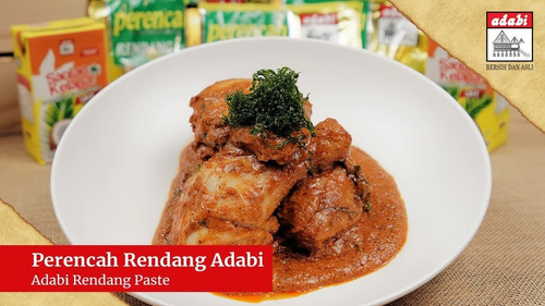 Adabi perencah rendang 120g - adabi,
