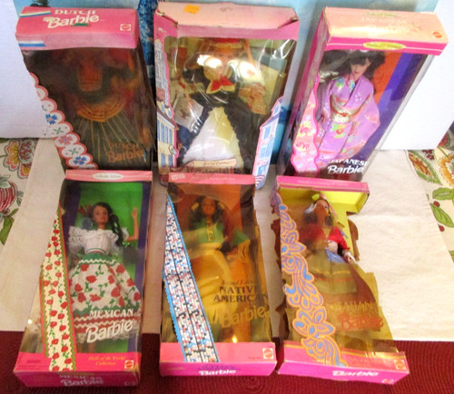 Lotto bambole barbie - lotto,