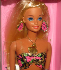 Mattel tropical splash barbie - mattel,