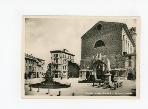 Cartolina padova piazza - cartolina,