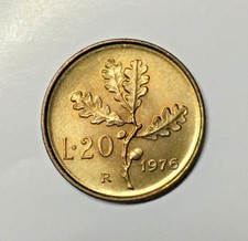 ITALIA REPUBBLICA 20 LIRE 1976
