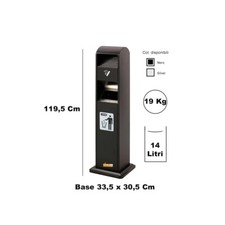 POSACENERE CON CESTINO