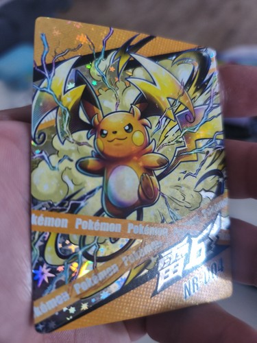 Carta pokemon ccg raichu - carta,
