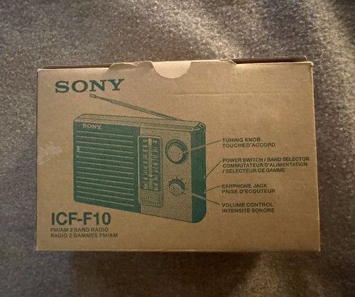 Radio portatile sony - radio,