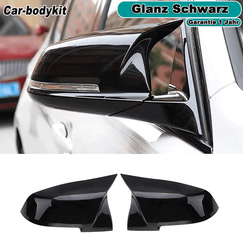 Calotte specchietti nero - 2x,