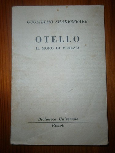 Otello moro di - otello., il