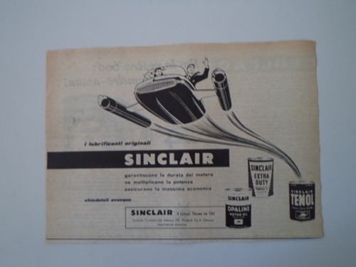 Advertising pubblicità 1959 - advertising,