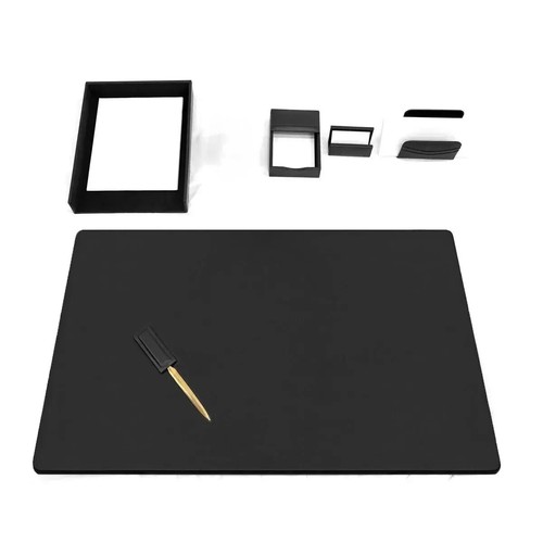 Set scrivania pelle - pelle, (7