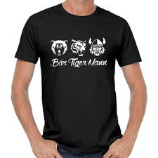 Orso Tigre Uomo Barba Hipster